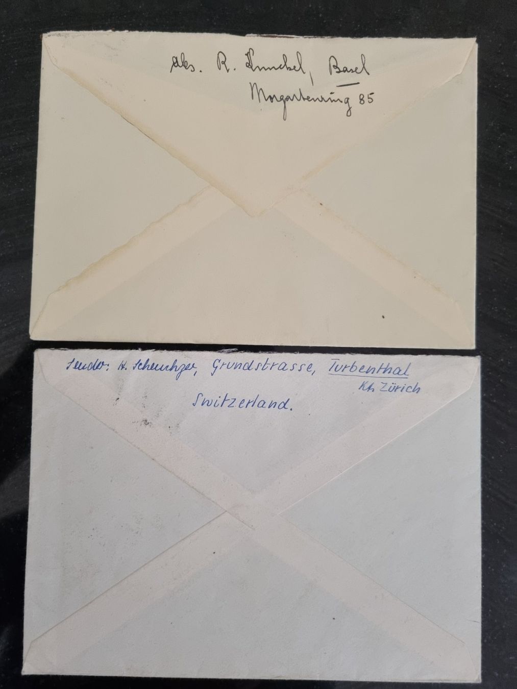 Alle Briefmarken: Pro Juventute Serien 1940 + 1948 auf Brief – Gebraucht aus Gümligen von Geniusbuy 1