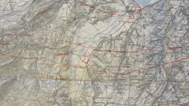 Landkarten & Atlanten: LAUSANNE 1912 Manöver Armee Manoeuvres – Gebraucht aus Krattigen von markus63 4