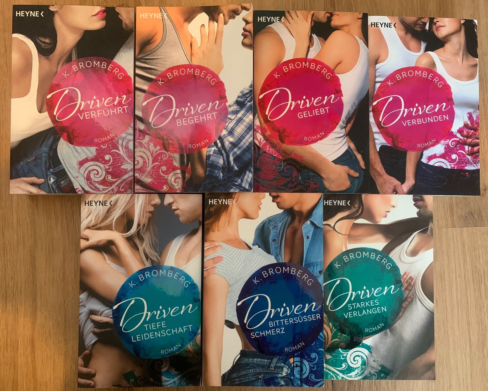 Libri: 7-teilige Bücherserie Driven von K. Bromberg – Usato da Sennwald venduto da Pemasazi