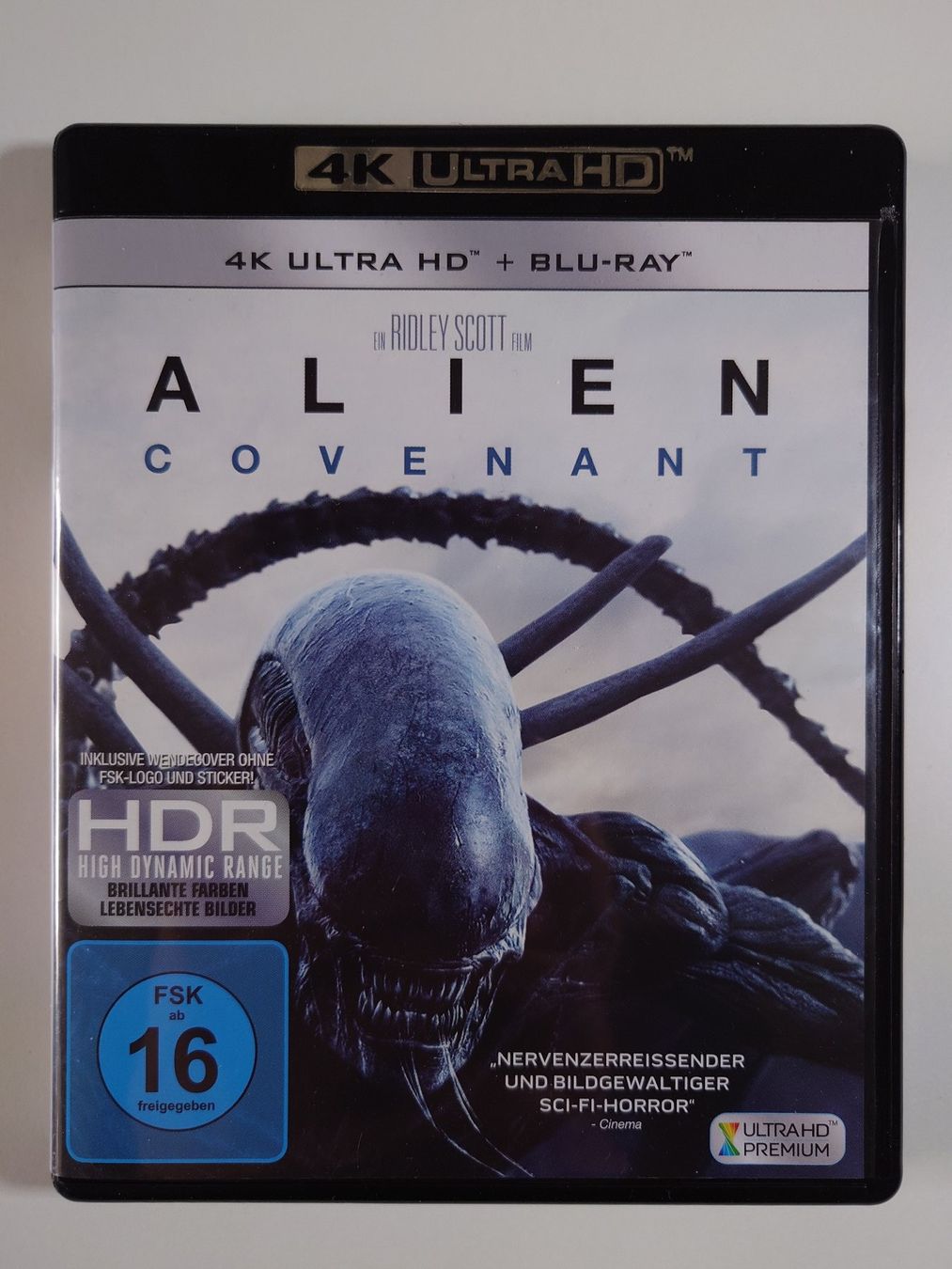 Alle DVDs: Alien Covenant 4K UHD Blu-Ray – Gebraucht aus Kaiseraugst von