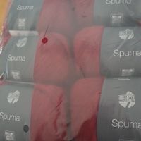 10Kn. SPUMA Lana Grossa Fb. 8-6323013 dunkelrot NEU