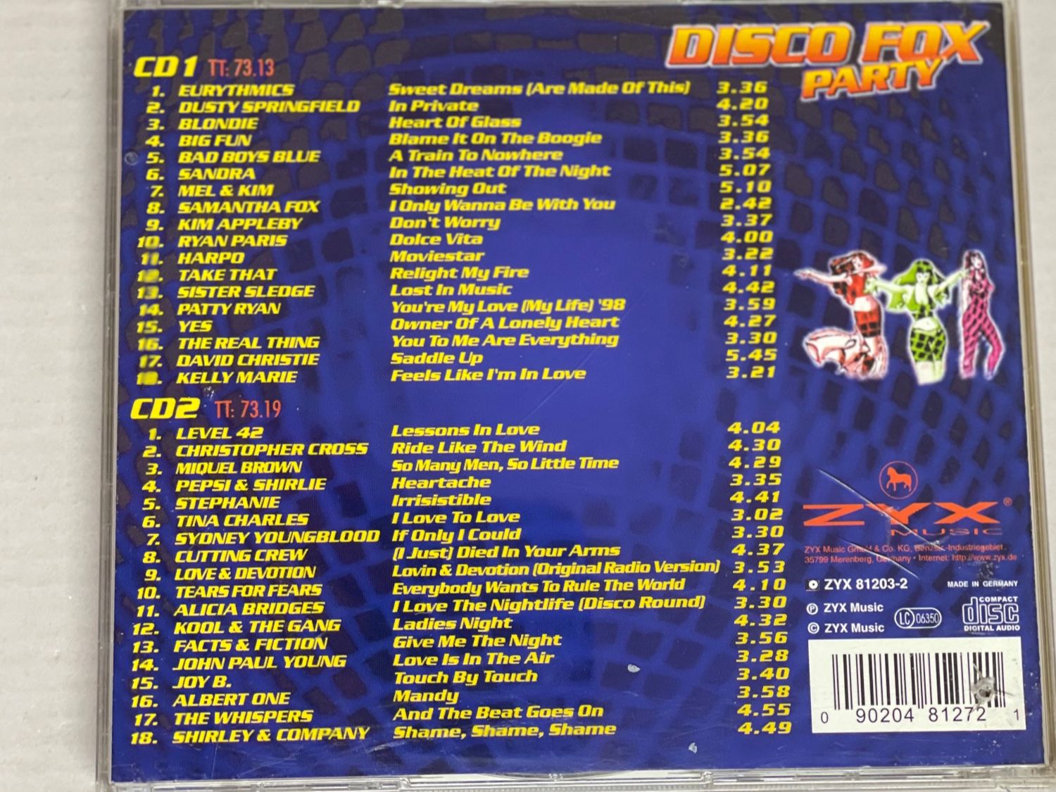 CD: Fox Party Vol. 1 – Usato da Muri b. Bern venduto da AdidasCollector 1