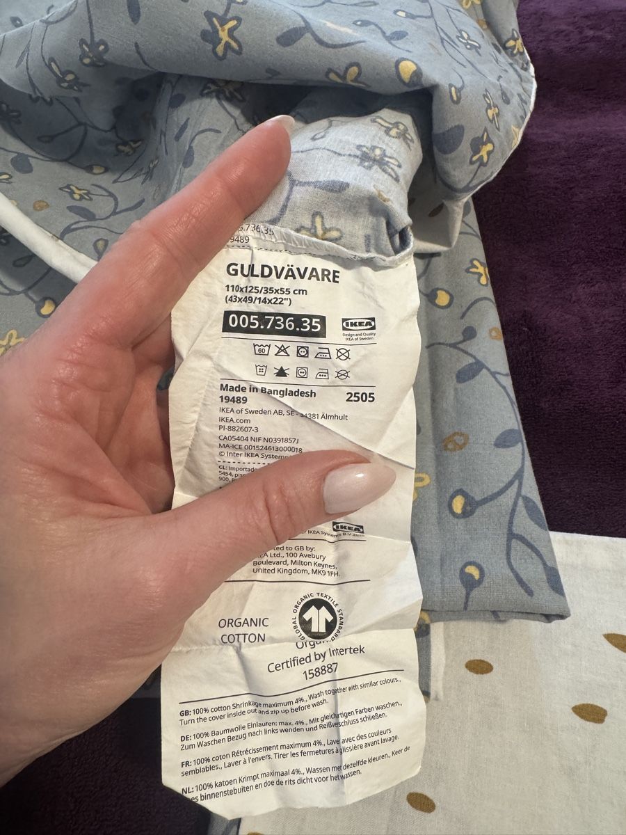 Biancheria da letto: Ikea Bettwäsche Set Blumenmuster grau beige – Nuovo (secondo la descrizione) da Altendorf venduto da Ro 5