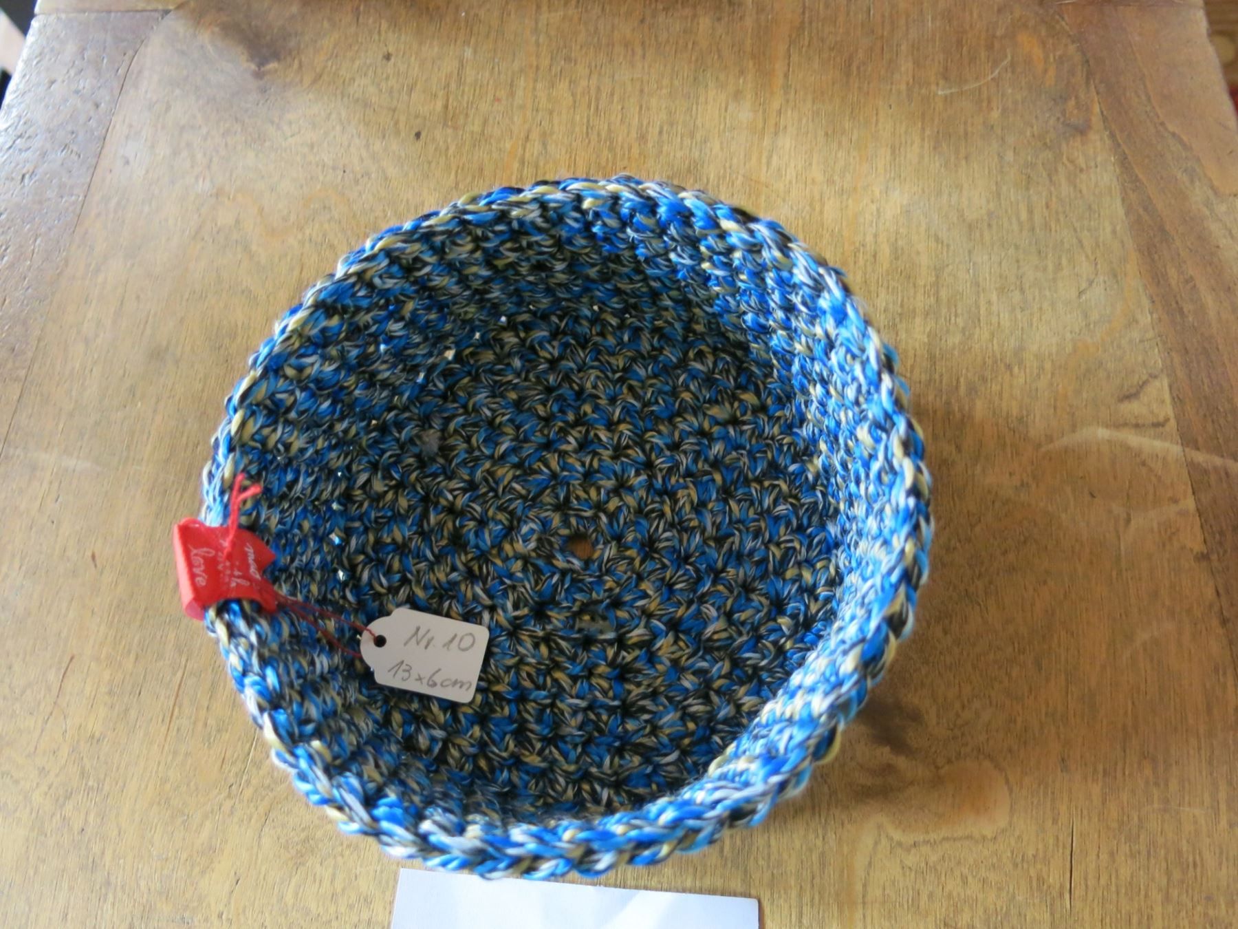 Sonstiges für Haushalt & Wohnen: rundes  Körbchen gehäkelt /ca 13x6cm – Neu (gemäss Beschreibung) aus Schaffhausen von Espressoo7 2