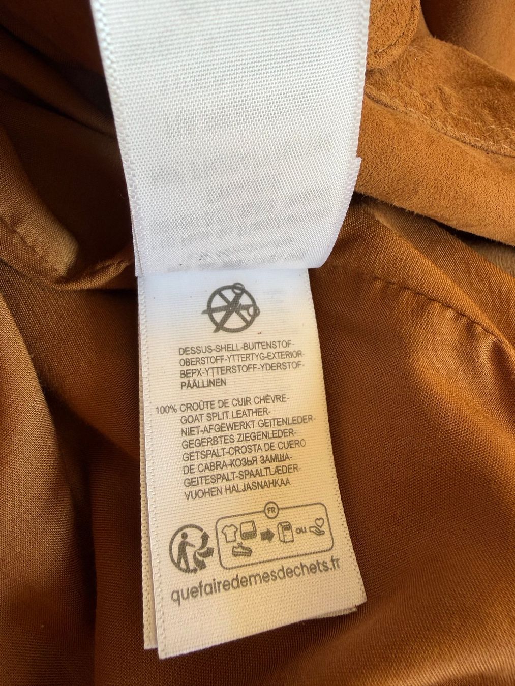 La Redoute Giacche: Veste en cuir / daim La Redoute – Nuovo (secondo la descrizione) da Neuchâtel venduto da Stella-11 4