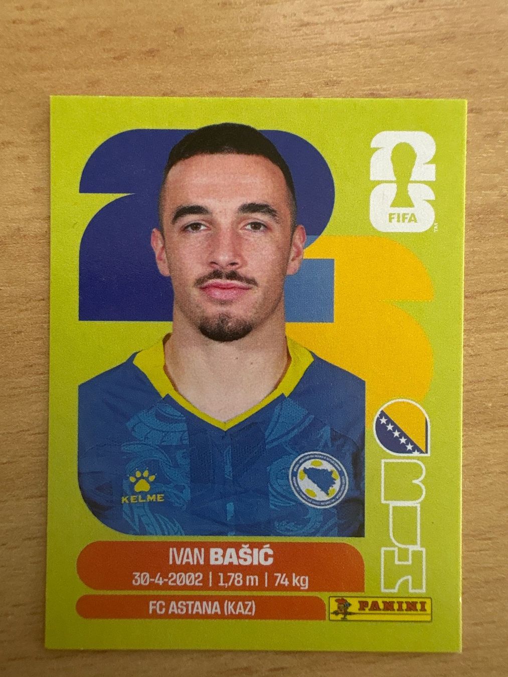 Panini Sammelbilder & Trading cards: Panini Sticker Ivan Basic FIFA 2026 BIH 12 – Gebraucht aus Ibach von lisch3