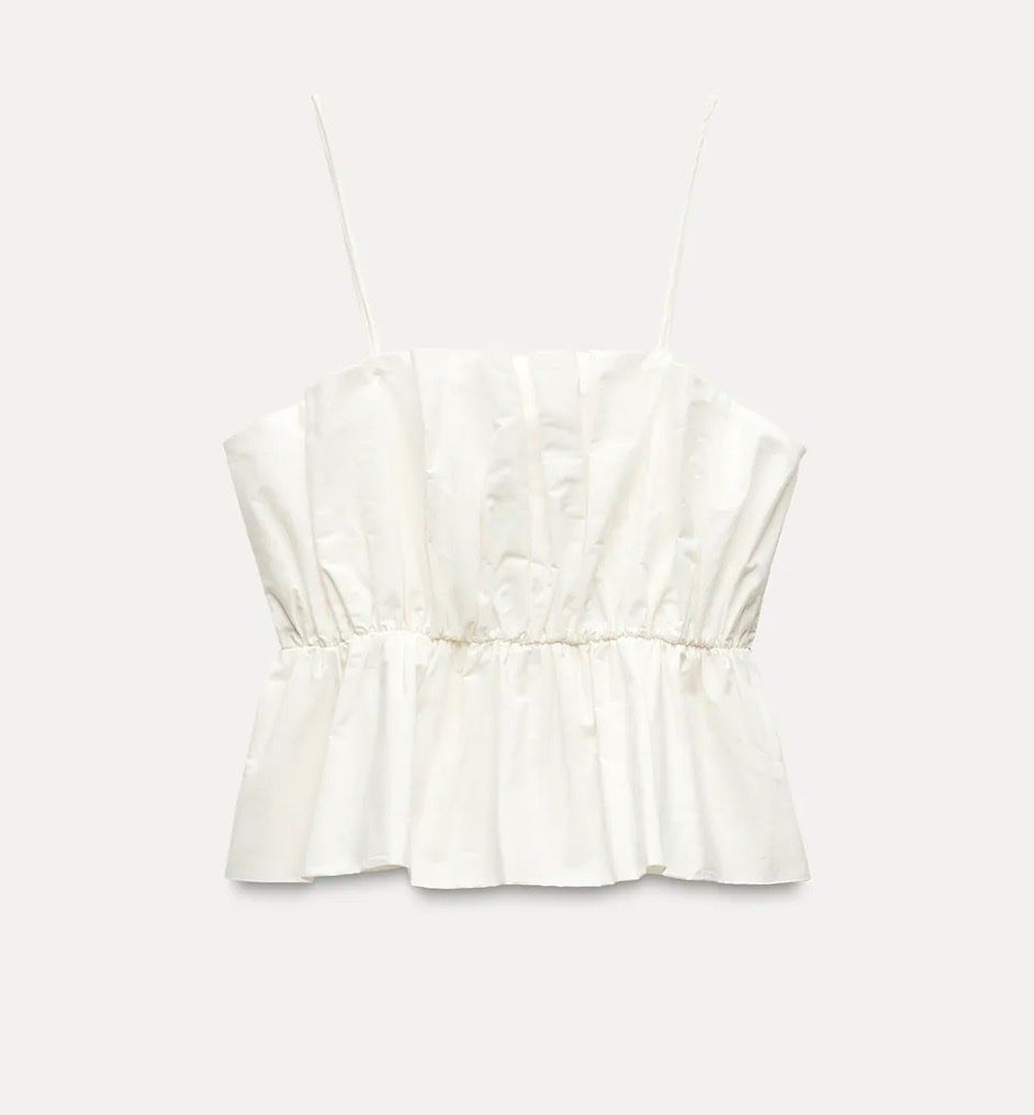 Zara Top: ZARA Top weiss – Usato da Pratteln venduto da sia_uk27