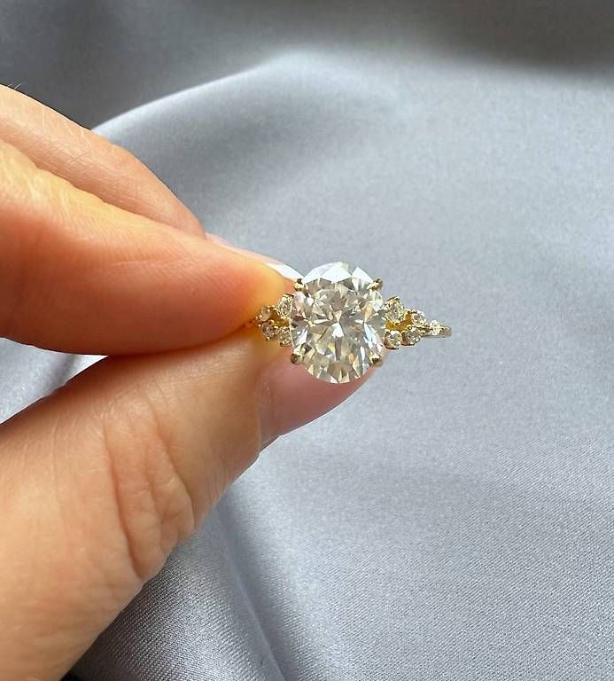 Ringe: Elegant 3-Carat Moissanite Ring. – Gebraucht aus Thalwil von han_2b8c 8