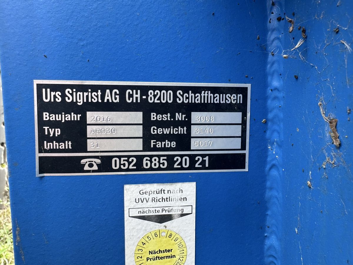 Contenitori edile: Abrollmulde mit Deckel – Usato da Laufen venduto da _husqvarna97 1