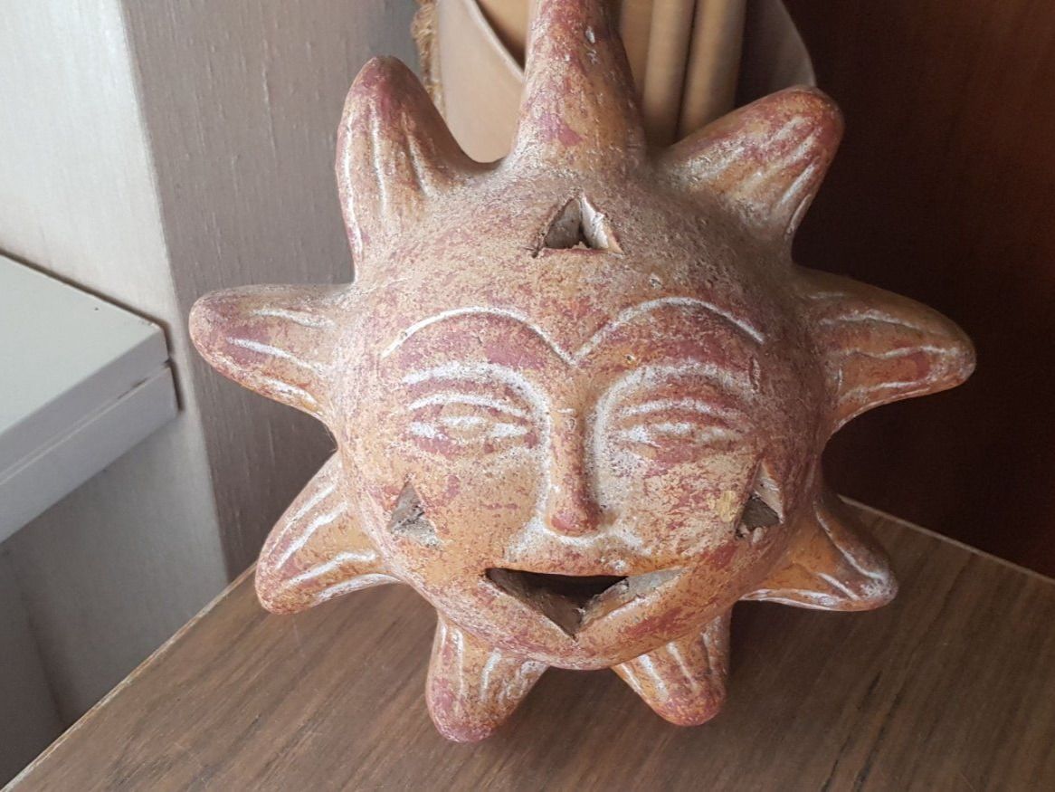 Bougeoirs: Windlicht Sonne Ton – D'occasion à Mörschwil par wunderkiste44 2