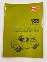 Ersatzteilkatalog  Fiat 500  Tipo 110 F ,  1965