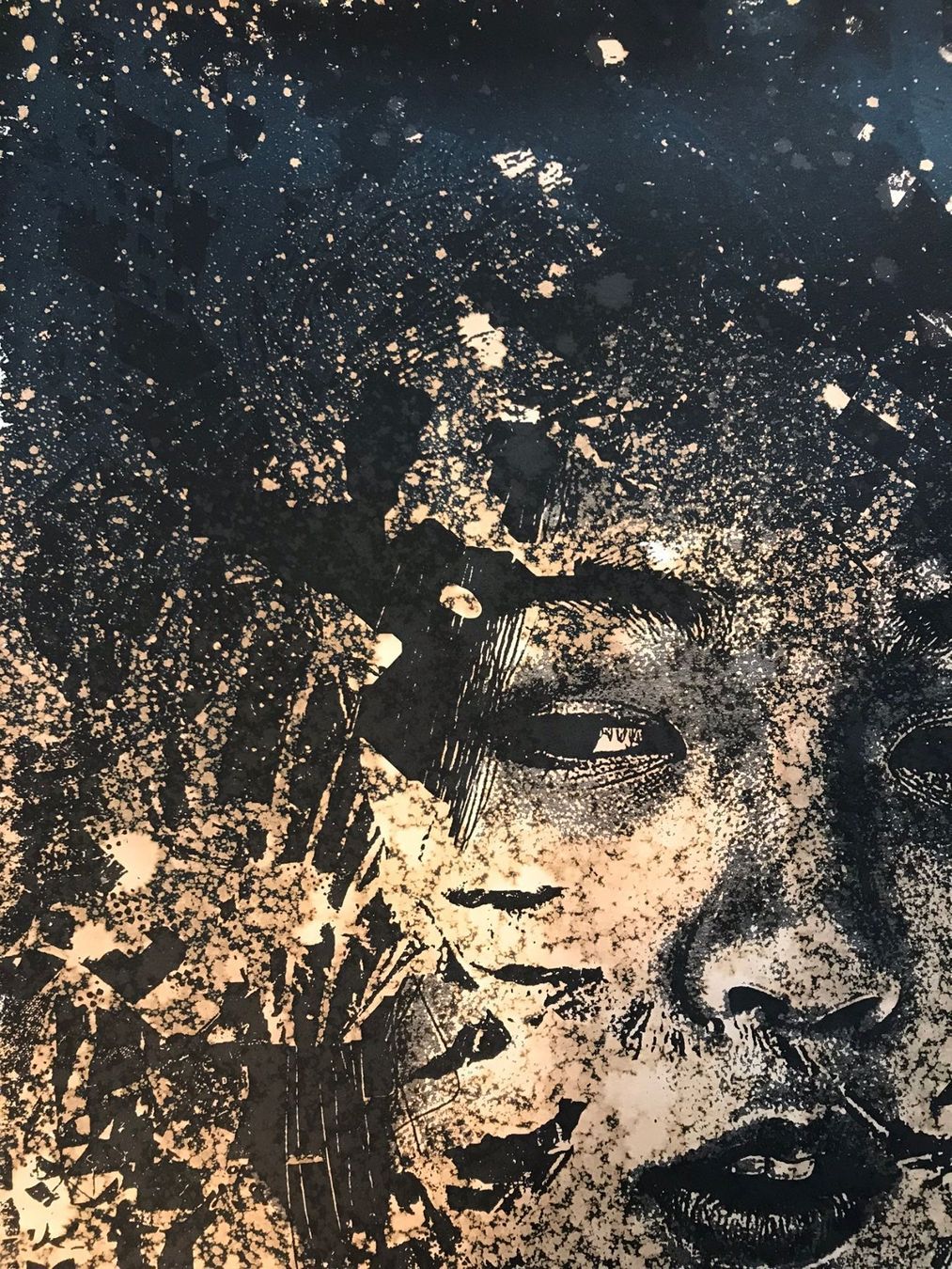 Arts picturaux & lithographies: Vhils - Street Art – Neuf (Voir description) à La Tour-de-Trême par ArtEnVue 1