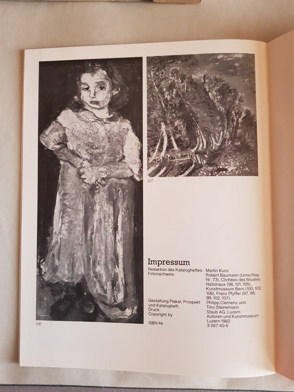 Libri: Chaim Soutine Kunstmuseum Luzern 1982 Katalogheft – Usato da Walterswil BE venduto da Lonitti 2