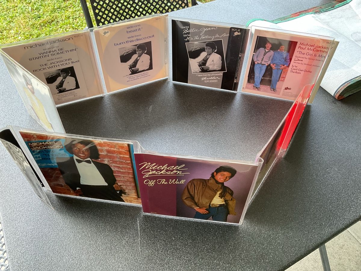 Vinyles: Michael Jackson 9 Singles Pack Sehr Rar! – D'occasion à Steinach par Quarkie 1
