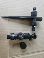 Neuer Rasensprenger mit 180° Schwenkkopf, wassersparend