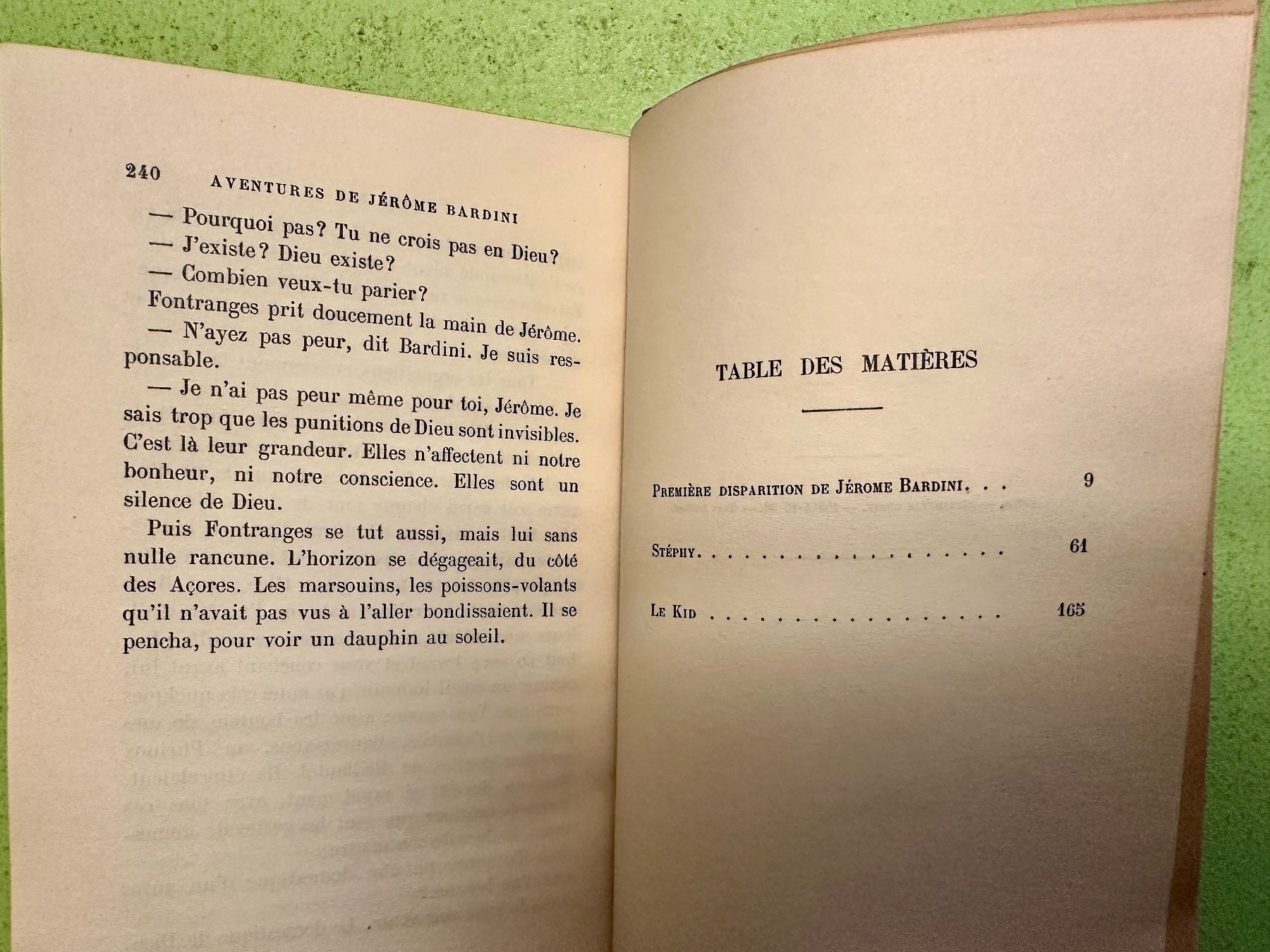 Libri: Jean Giraudox: Aventures de Jérome Bardini. – Usato da Zürich venduto da allp 7