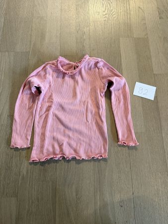 Süsses Mädchen Langarmshirt Gr. 92 rosa