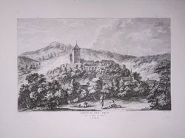Les Clées Originalkupferstich 1780
