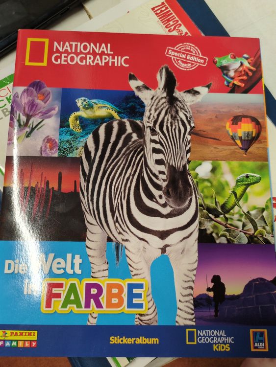 Panini National Geographic Kids Sammelkarten Tiere – Fat Pack Mit 24 Karten + 2 Sonderkarten