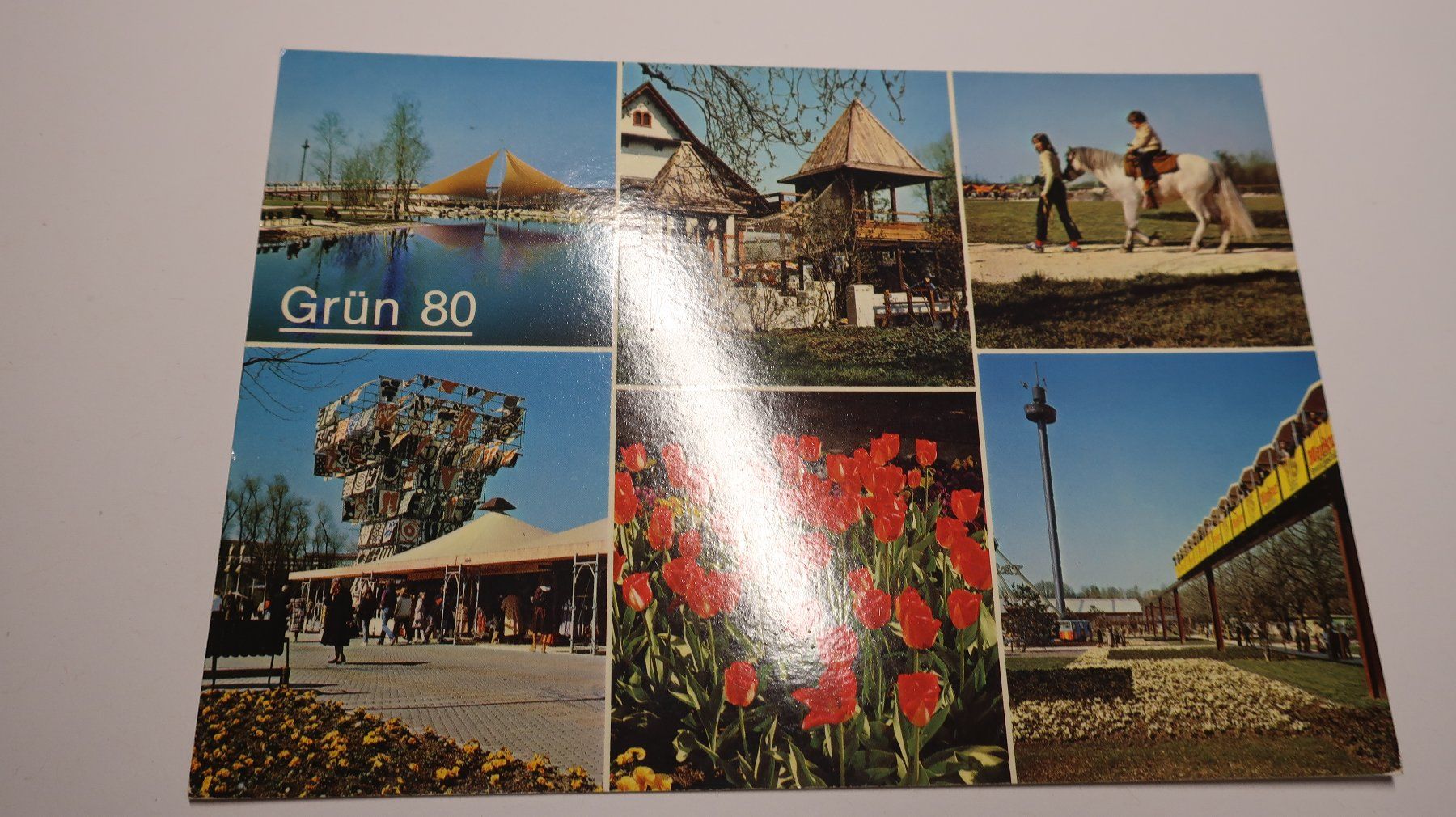 Cartoline postali: Grün 80 basel  1980 – Usato da Cormoret venduto da Pascalll2001 1