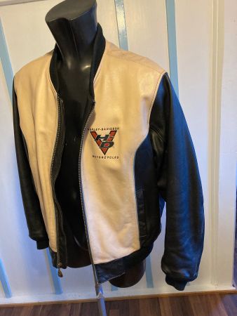 Harley-Davidson Lederjacke Bomberjacke Gr. L Vintage Kult