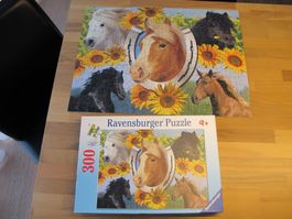 Ravensburger Puzzle Pferdeglueck, 300 Teile, Top Zustand