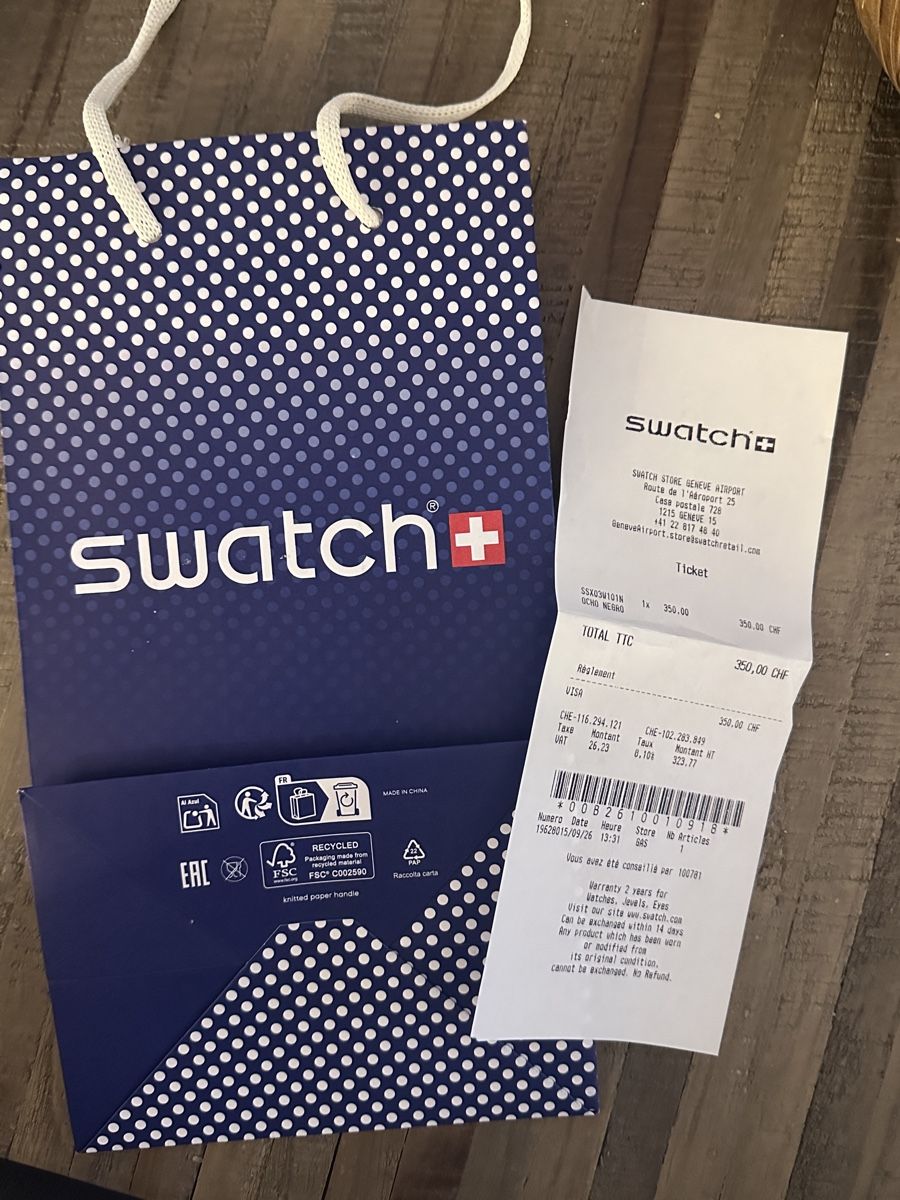 Swatch Orologi: Swatch X AP – Nuovo e nell'imballaggio originale da Genève venduto da Regalfinds 3