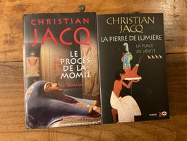 2 Romans Christian Jacq: Le Procès / La Pierre