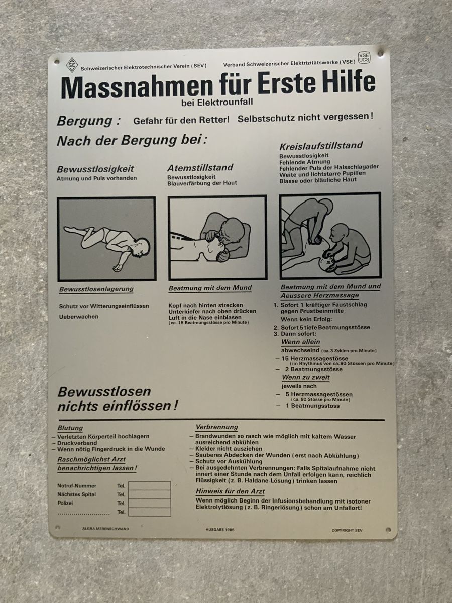 Foto & Immagini: 2 Plakate aus Aluminium – Usato da Olten venduto da nachTagetes 1
