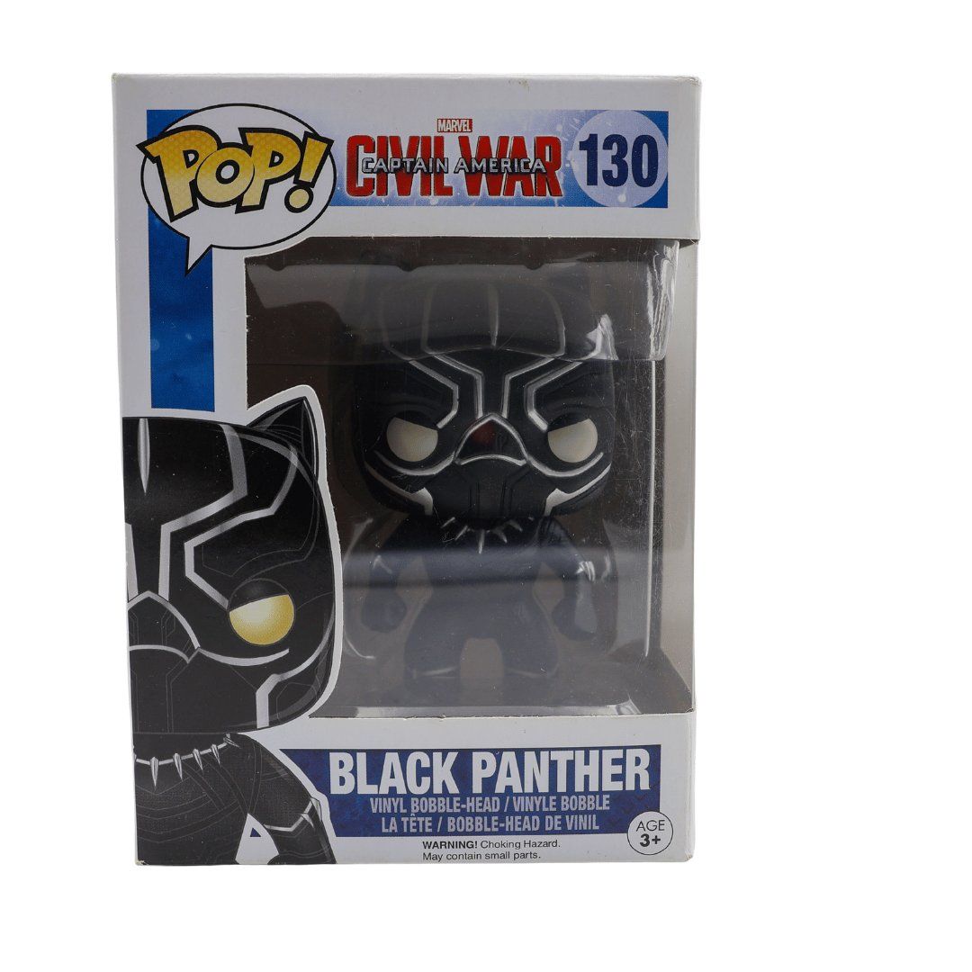 Funko Statuette: Black Panther #130 Funko POP Marvel – Nuovo e nell'imballaggio originale da Paudex venduto da dindeboy