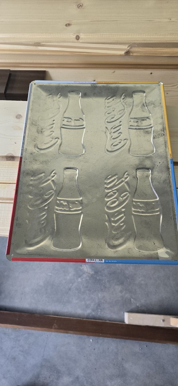 Coca-Cola Insegne: Cocacola Blechschild – Usato da Lauperswil venduto da iveco6 1