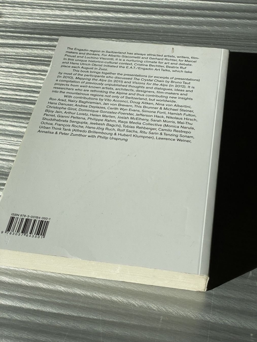 Bücher: Engadin art talks - book architecture art – Gebraucht aus Zürich von Abost 1