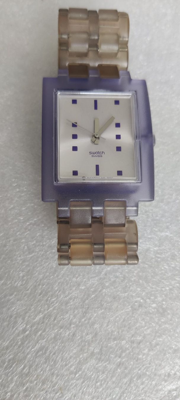 Swatch Orologi: Swatch  'Hot Batik Purple' SUBK147G Uhr – Usato da Zürich venduto da sendbad 1