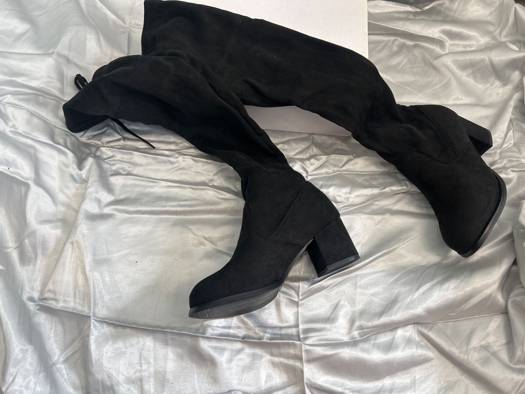 Scarpe da donna: Overknee Stiefel Schwarz Gr 36 Neu – Nuovo e nell'imballaggio originale da Regensdorf venduto da Spyke55