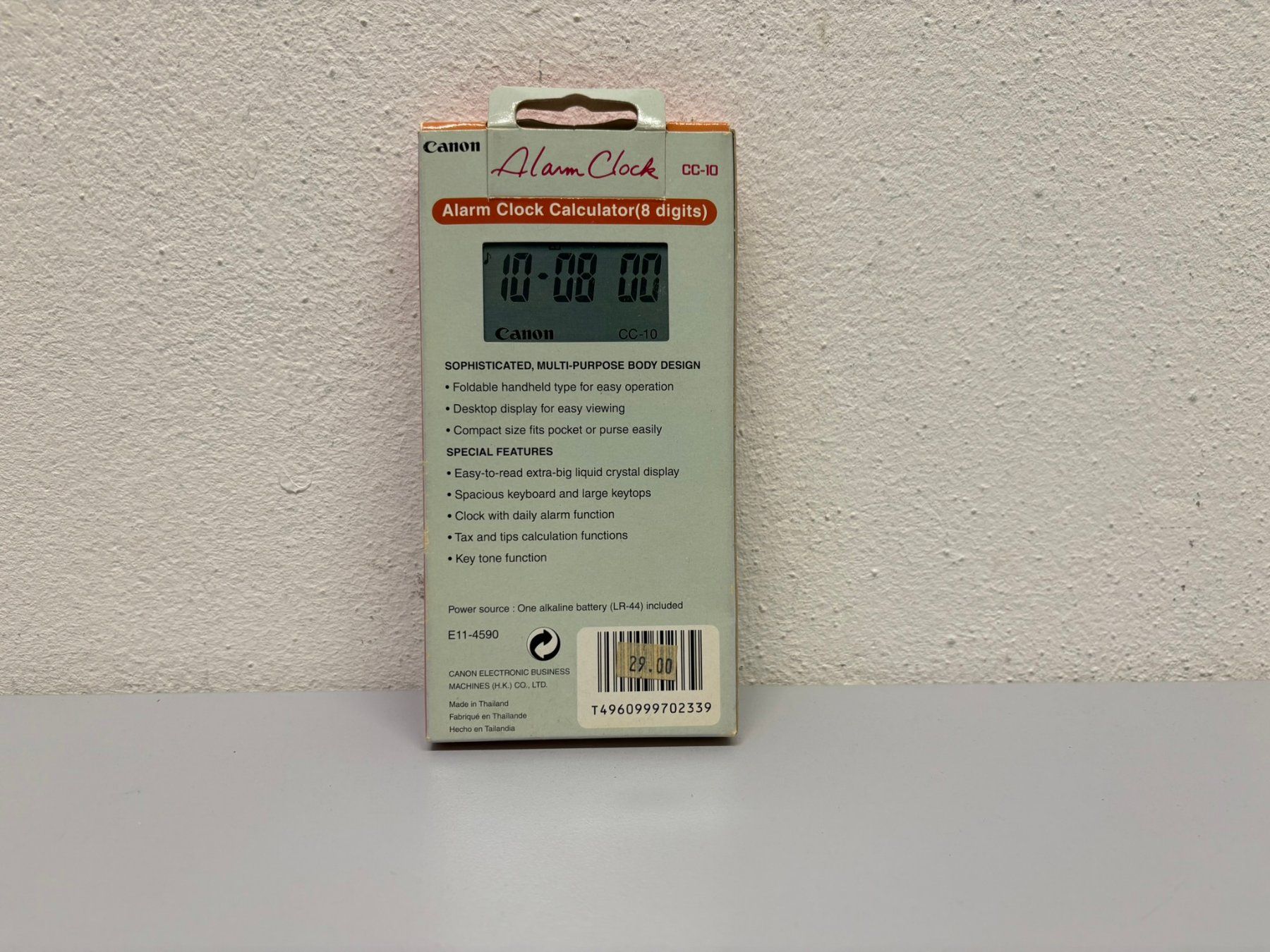 Canon Calcolatrici tascabili: Canon CC-10 – Nuovo (secondo la descrizione) da Hochdorf venduto da av-electronics 1