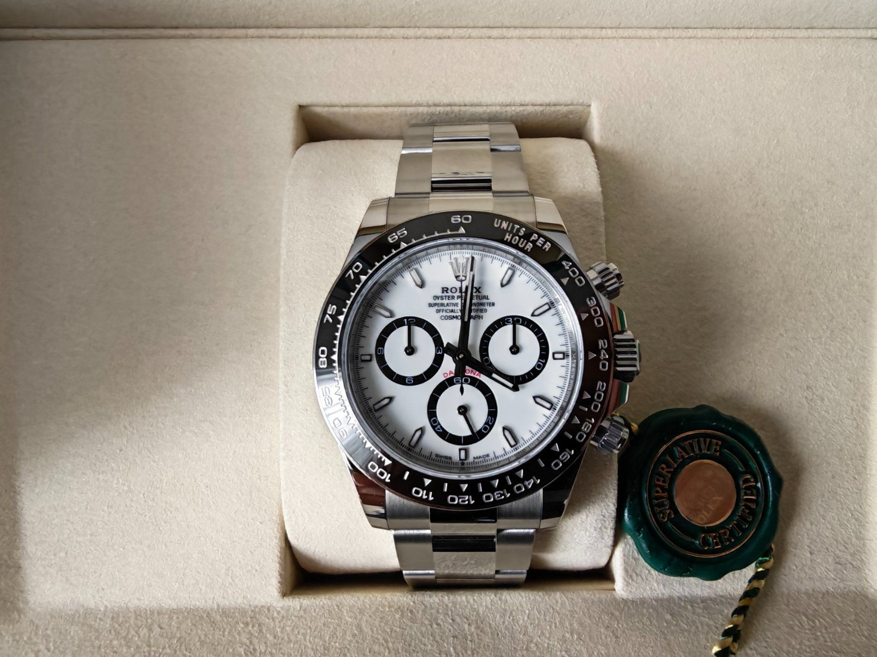 Rolex Montres: Rolex Cosmograph Daytona "Panda" – Neuf avec emballage d'origine à Romanshorn par Dino_sg 3