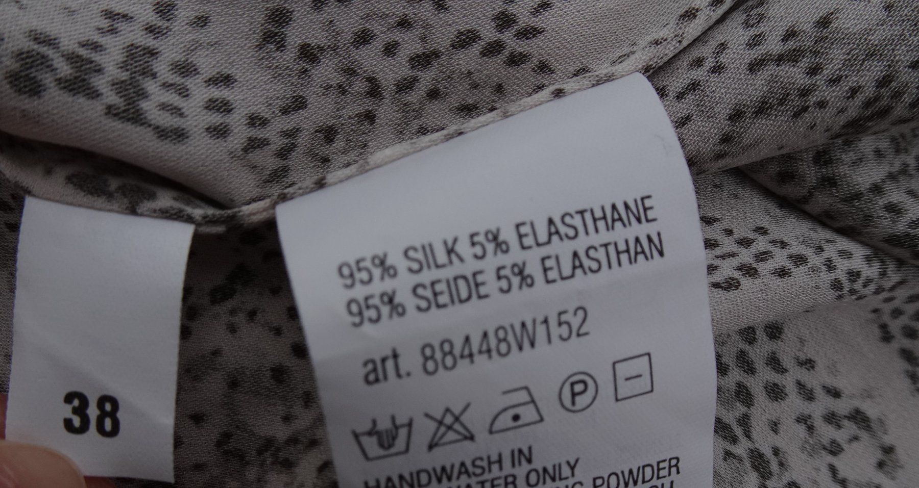 Repeat Tops: Shirt Top Seide Repeat braun beige Gr S 38 – Gebraucht aus Winterthur von blumeblau77 6