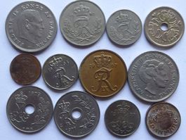 Münzen aus Dänemark