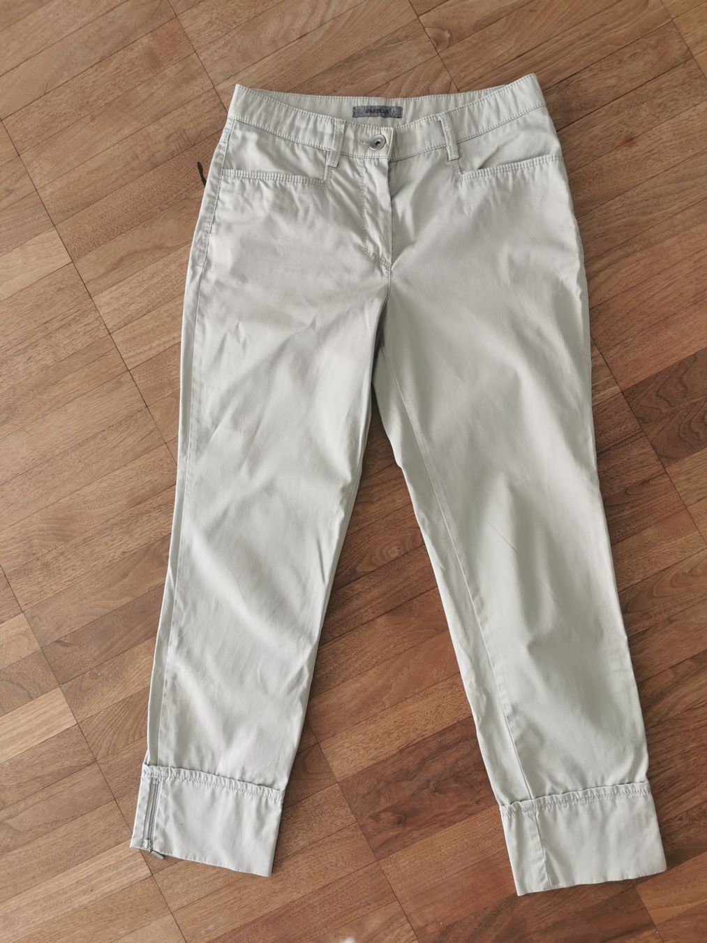 Pantaloni: Gardeur Sommer 7/8 Hose hellbeige – Usato da Steinhausen venduto da BertiMar
