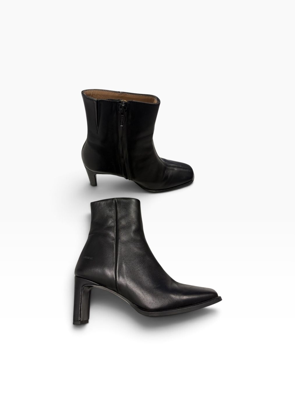 Scarpe da donna: Angulus Stiefeletten 36 Leder schwarz Blockabsatz – Nuovo (secondo la descrizione) da Regensdorf venduto da sec_l5cr 1