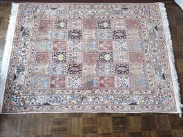 N12 Orientteppich handgeknüpft 145x195cm