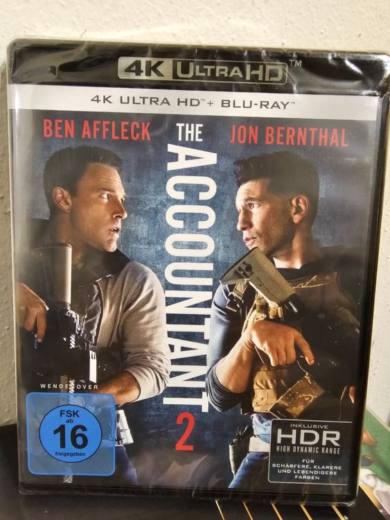 The Accountant 2 4K Ultra HD Bluray (Neu und originalverpackt)