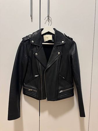 Maje Echtlederjacke