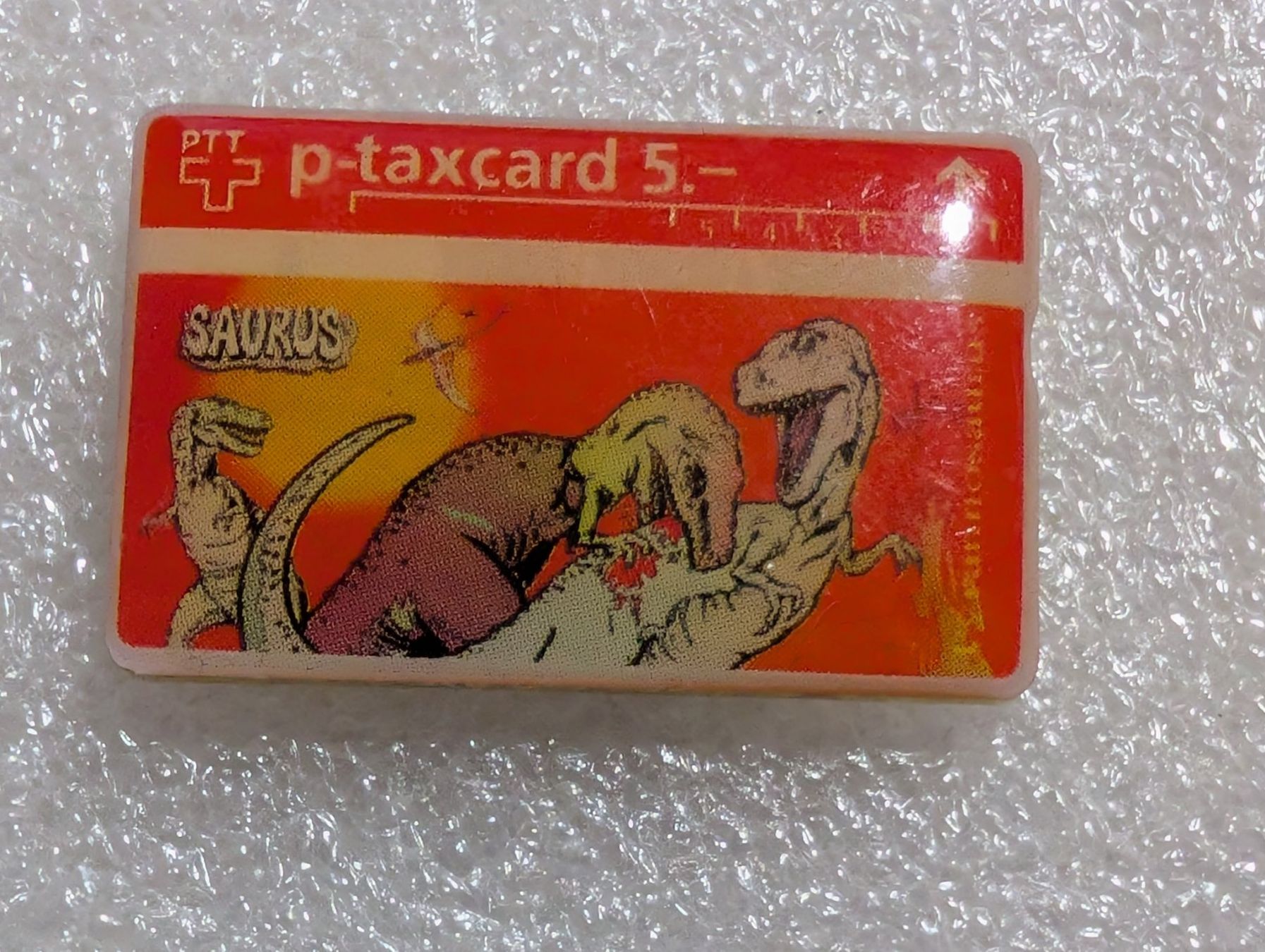 Placchette & Badge: Ansteckpin 220: PTT Taxcard – Usato da Oppligen venduto da Pin-Fall-Shop