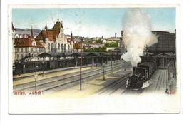 Adieu Zürich - Dampfzug verlässt Hauptbahnhof - Landesmuseum