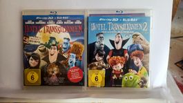 Hotel Transsilvanien 1+2 Blu-ray 3D+Blu-ray neuwertig