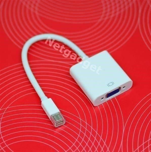 Unità & Adattatore: Mini DisplayPort DP auf VGA Adapter-Mac – Nuovo e nell'imballaggio originale da Yverdon-les-Bains venduto da Netgadget 2