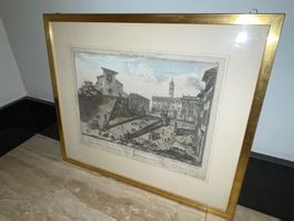 Georg Balthasar Probst nach Piranesi ca. 1720 Rom Ansicht