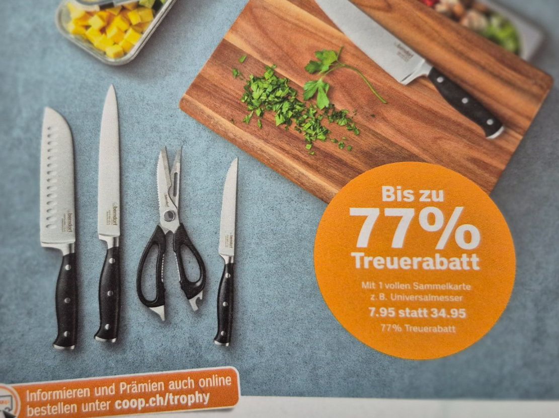Coop Timbres & points: 7 volle Sammelkarten :: Coop Küchen Trophy :: – Neuf (Voir description) à Eggersriet par Fredb 1