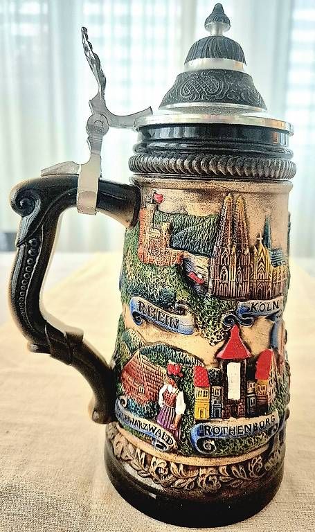 Gläser: Bierkrug handbemalt 0.5 l limited Edition – Gebraucht aus Wetzikon ZH von Juergen_B 1